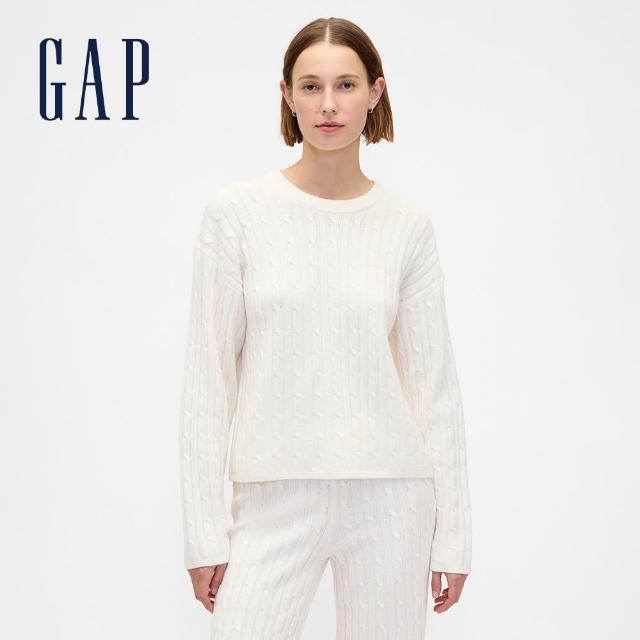 【GAP】女裝 針織衫-多色任選(844751)