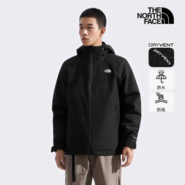 【The North Face】男款DryVent防水透氣三合一外套 (多款任選)
