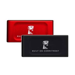 【Kingston 金士頓】XS1000 2TB USB 3.2 Gen 2 外接式 SSD 固態硬碟(黑/紅)(速1050MB/s)5年保