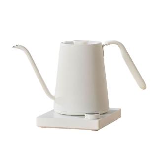 【正負零±0】官方直營 CKY-H110 溫控手沖壺 白(0.9L 超大容量)