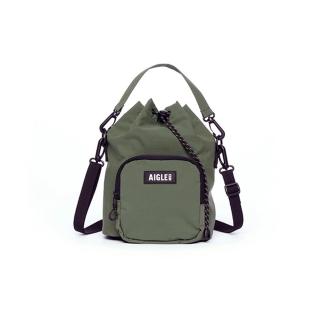 【AIGLE】4L 防潑休閒小側背包｜AG-4A509A080 軍綠(防水包 斜背包 防潑水斜背包 水桶包)