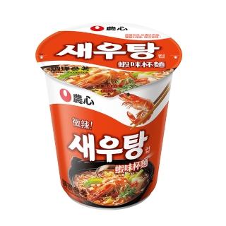 【NONG SHIM 農心】蝦味杯麵(67gx12入)