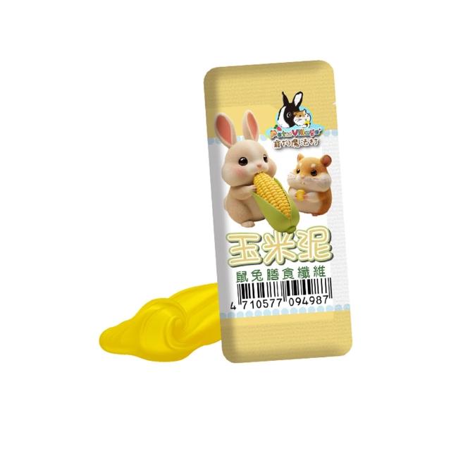 【Pet Village 魔法村】鼠兔膳食纖維泥-桶裝2.5gx200入(兔、鼠、纖維泥、小動物零食)