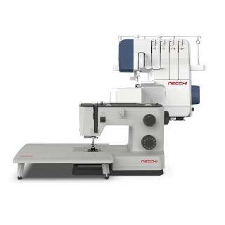 14772417 OL 【NECCHI】立家手創館 Q132A 機械式高轉速縫紉機+NL11C 萬用拷克機