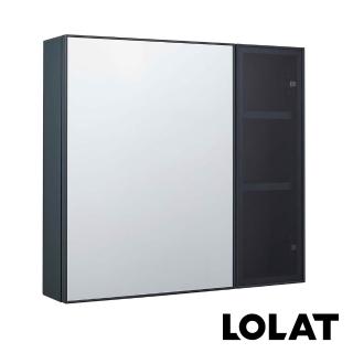 【LOLAT 羅力】官方直營 鋁合金60公分置物收納鏡櫃(MA502/MA502-KG)