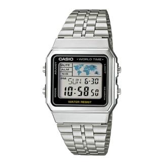 【CASIO 卡西歐】方形數位電子錶(A500WA-1D)