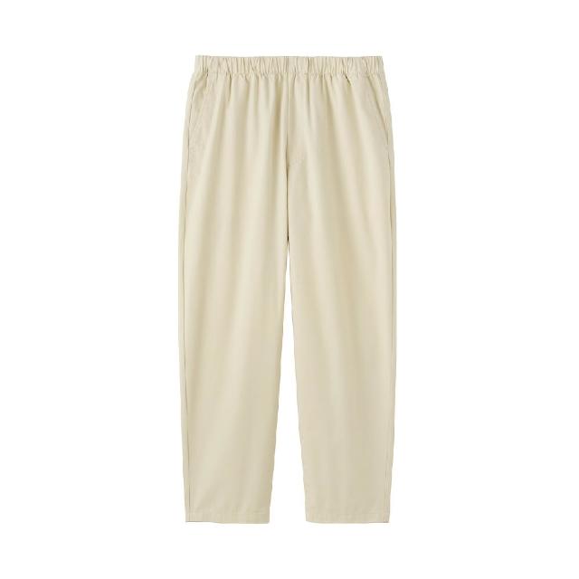 【MUJI 無印良品】男水洗棉舒適長褲(灰色/深灰/黑色/象牙白/米色/煙燻綠)