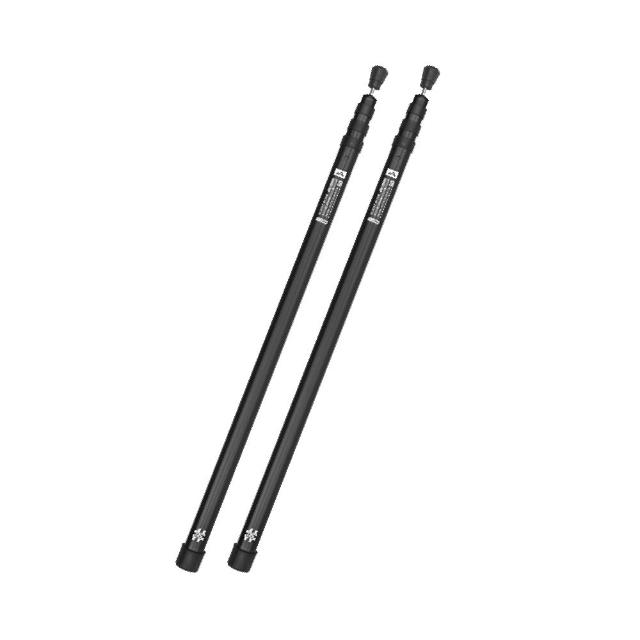 【ShineTrip山趣】05系列 擎鎖伸縮營柱2.8m/2入 逐暮黑/風隱綠 附收納袋 伸縮營柱 露營(悠遊戶外)