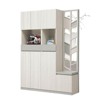 【MUNA 家居】黛拉4.65X6.5尺玄關組合鞋櫃/Z150+Z152+Z159+Z157(鞋櫃 櫥櫃 屏風鞋櫃 收納)