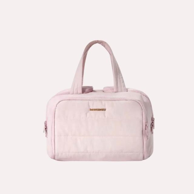 【BAGSMART】雙11 多功能防水手提收納包(化妝包、媽媽包、盥洗包、一包多用)
