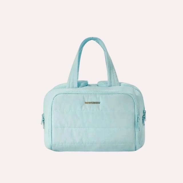 【BAGSMART】雙11 多功能防水手提收納包(化妝包、媽媽包、盥洗包、一包多用)