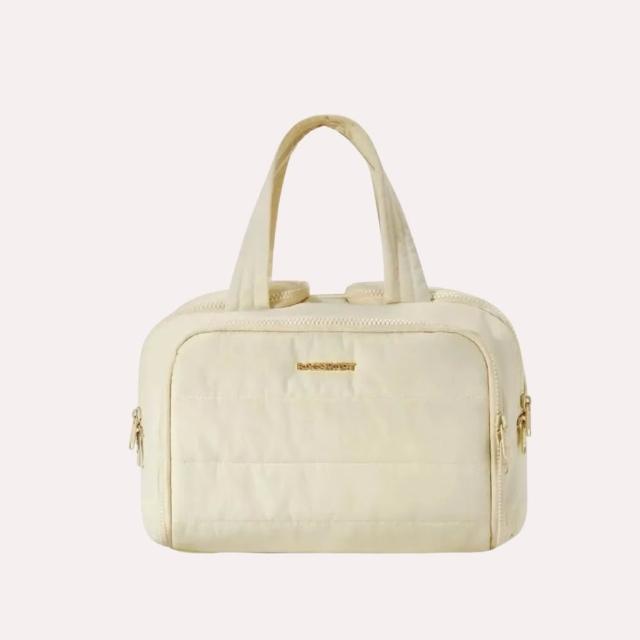 【BAGSMART】雙11 多功能防水手提收納包(化妝包、媽媽包、盥洗包、一包多用)