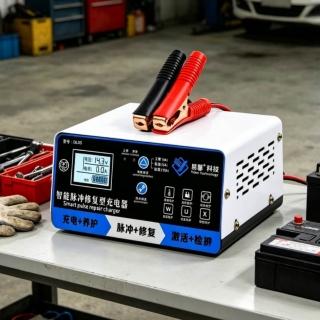 【ZHIPU 芝浦】電瓶充電機 智能修復電瓶充電器 汽車電瓶充電器 應急電源 智能溫控 充滿自停 多車型L