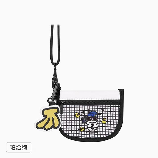 【SANRIO 三麗鷗】格紋可愛造型輕便萬用隨身卡片零錢收納包-六款可選