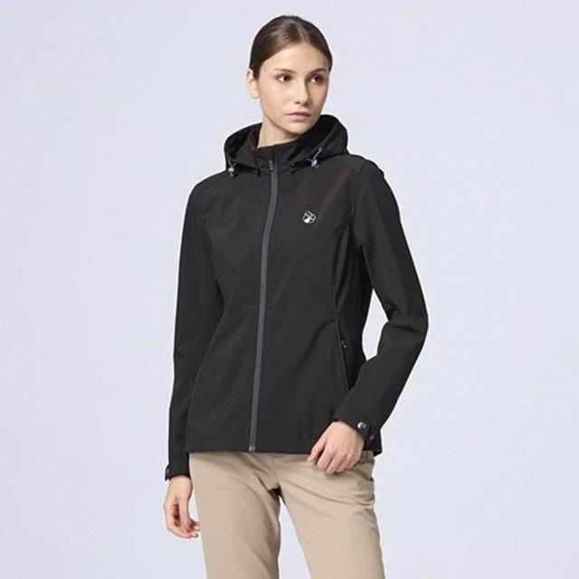 【Wildland 荒野】女彈性超輕三層山旅機能外套-S-3L-W2903-WL(防風/內刷毛/軟殼外套)