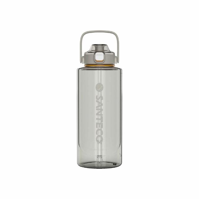 【SANTECO】官方直營 ERIE Tritan大容量冷水瓶 2000ml (新品上市 吸管大容量冷水瓶  大口徑好清洗)