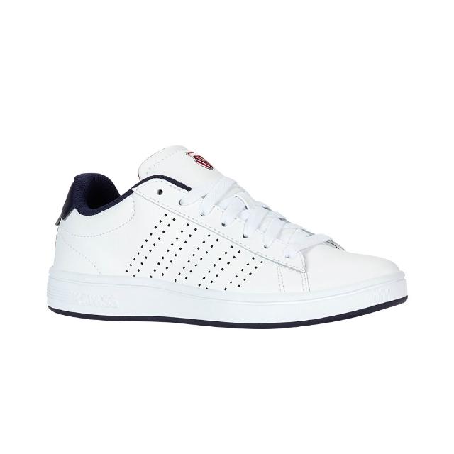 【K-SWISS】經典百搭小白鞋Court Base II/Tiebreak II 休閒鞋 板鞋 女鞋 多色 (94411/94413)