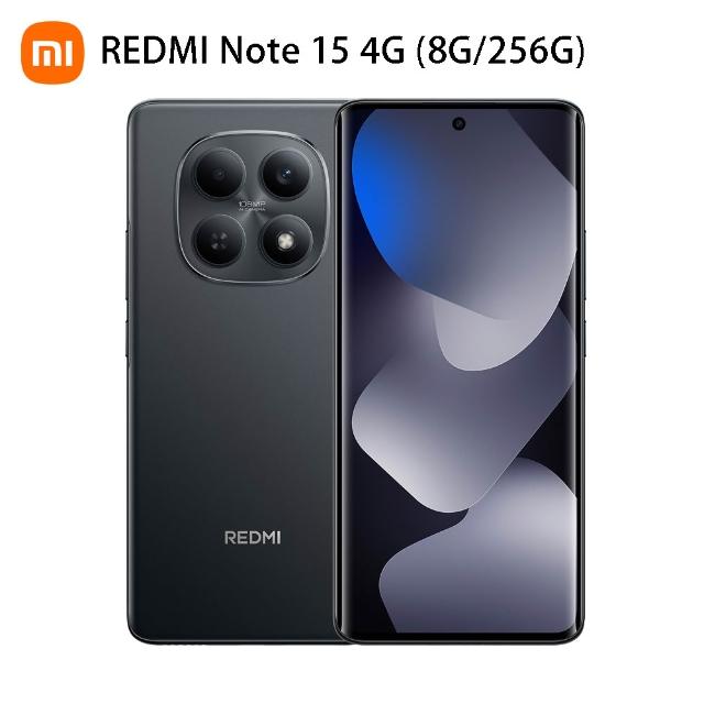【小米】官方旗艦館 REDMI 紅米 Note 15  6.77吋 4G(8G/256G/MTK Helio G100 Ultra/1億畫素)