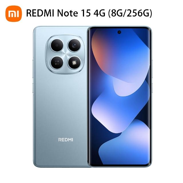 【小米】官方旗艦館 REDMI 紅米 Note 15  6.77吋 4G(8G/256G/MTK Helio G100 Ultra/1億畫素)