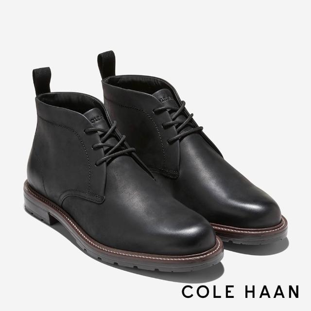 【Cole Haan】Roundhill Grand Chukka Boot 查卡靴 男款一般楦 黑色(C41518)