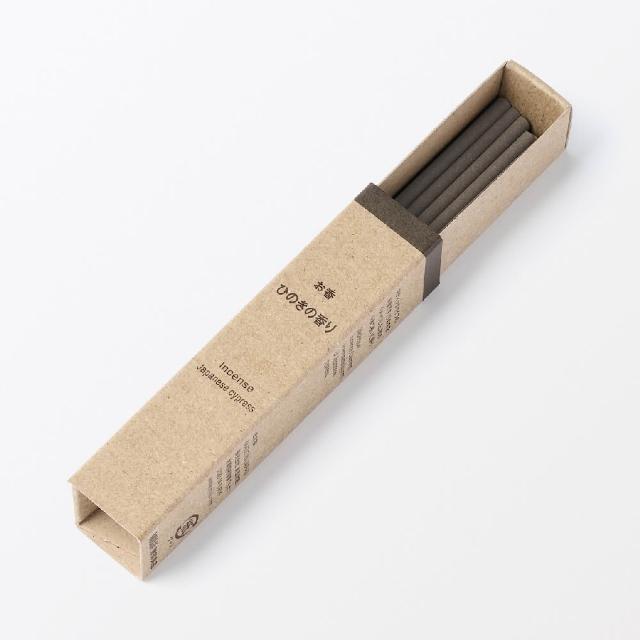 【MUJI 無印良品】線香/12支.長型(金木犀/檀香/日本扁柏/綠茶/柚子/紫藤)