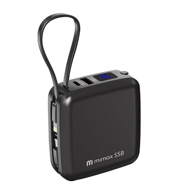 【mimax 米覓】米覓 固態8in1小方磚行動電源10000mah