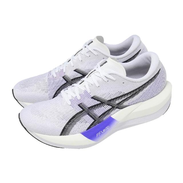 【asics 亞瑟士】競速跑鞋 Magic Speed 5 男女鞋 白 紫 黑 碳板 緩衝 慢跑鞋 1013A183100