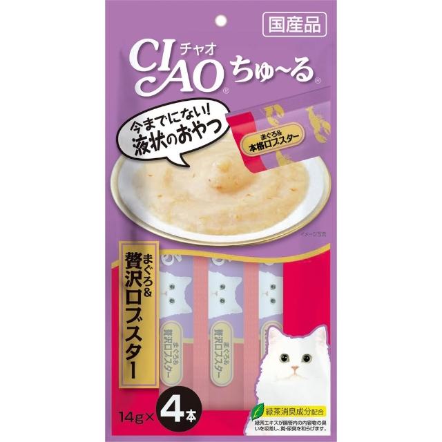 【CIAO】啾嚕肉泥14g*4入-12包(貓零食/貓肉泥)