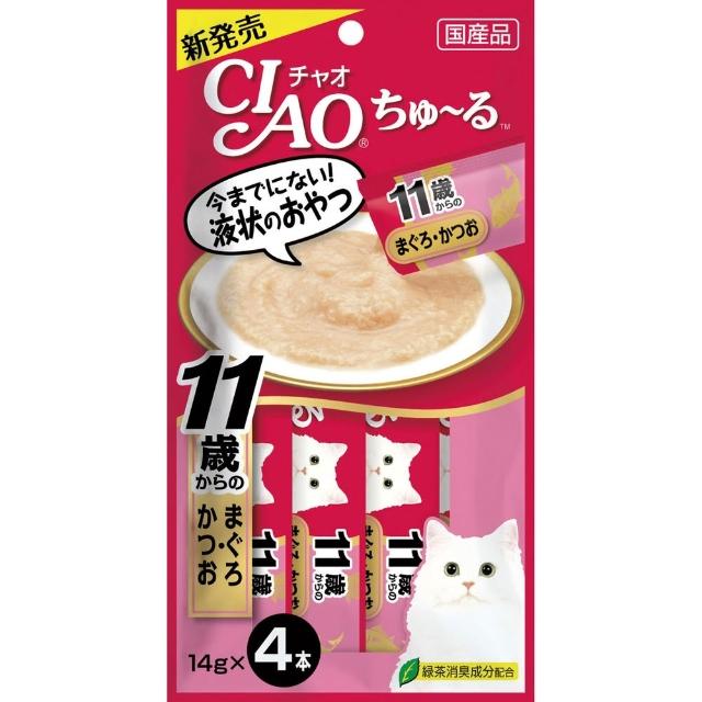 【CIAO】啾嚕肉泥14g*4入-12包(貓零食/貓肉泥)