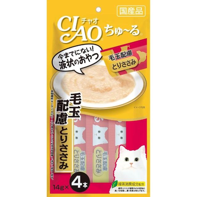 【CIAO】囤貨組-啾嚕肉泥14g*4入-24包(貓零食/貓肉泥/寵物零食)