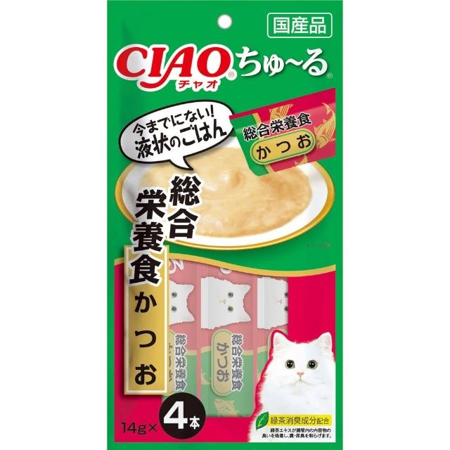 【CIAO】啾嚕肉泥14g*4入-12包(貓零食/貓肉泥)