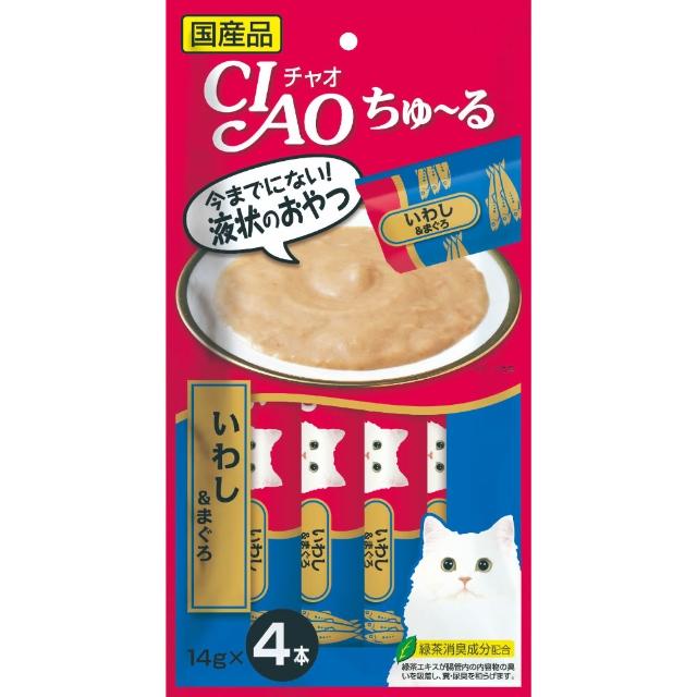 【CIAO】啾嚕肉泥14g*4入-12包(貓零食/貓肉泥)