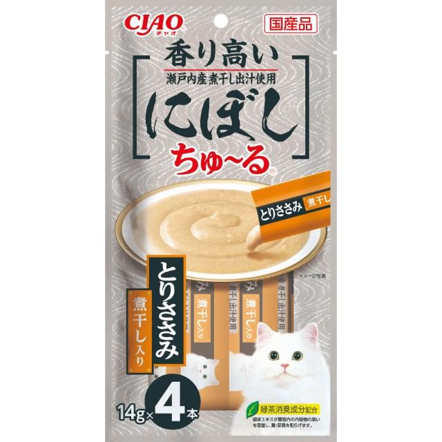 【CIAO】啾嚕肉泥14g*4入-12包(貓零食/貓肉泥)