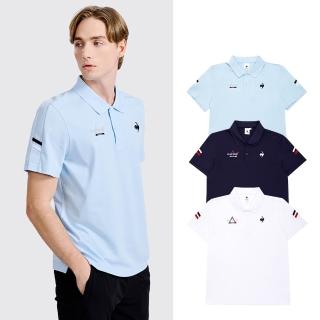 【LE COQ SPORTIF 公雞】短袖POLO衫 男女款 4色 LWX21345_LWX22345