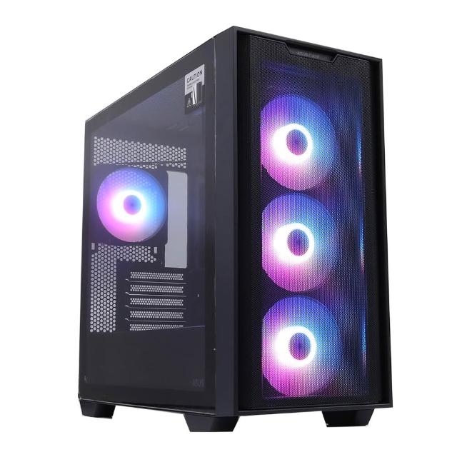 【華碩平台】R7八核RTX 5070{星天武神}電競機(R7 7700 MPK/B650/32G D5/1TB)