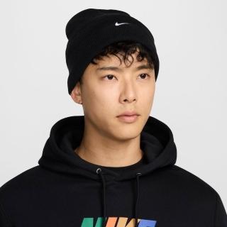 【NIKE 耐吉】毛帽_U NK PEAK BEANIE TC SWSH F24 L_黑色 (HF0187010)