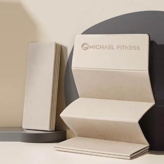 【Michael Fitness 麥克健身】POE摺疊瑜珈墊 瑜珈墊加厚 摺疊瑜珈墊 加大瑜珈墊 瑜伽墊
