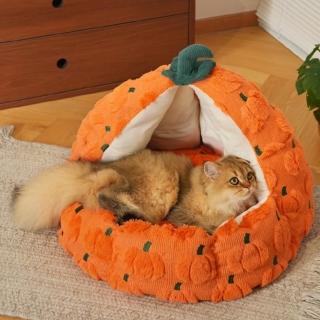 【MIAO FAIRY 喵仙兒】燈芯絨南瓜寵物睡窩