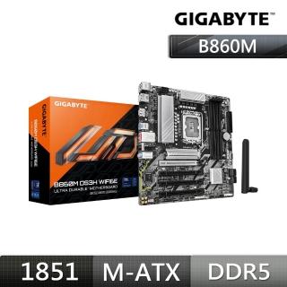 【GIGABYTE 技嘉】B860M DS3H WIFI6E Intel 主機板