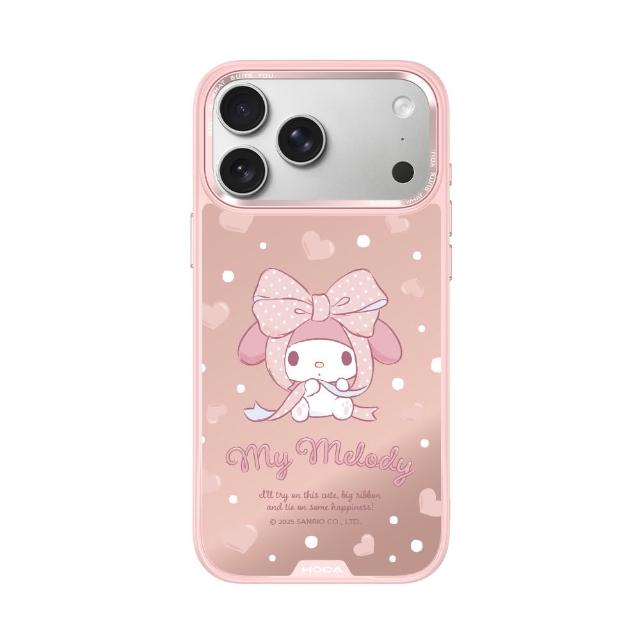 【HODA】iPhone 17 Pro /17 Pro Max MagSafe 幻石蝴蝶結美樂蒂保護殼