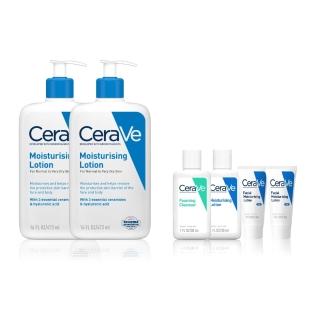 【CeraVe 適樂膚】momo限定雙星組★長效清爽保濕乳 473ml*2_F