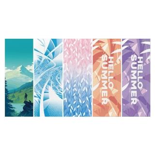 【Sumfun】父親節送禮 健身運動速乾毛巾 30x100CM 極速降溫涼感毛巾 吸汗毛巾 吸水巾 降溫毛巾 跑步擦汗巾