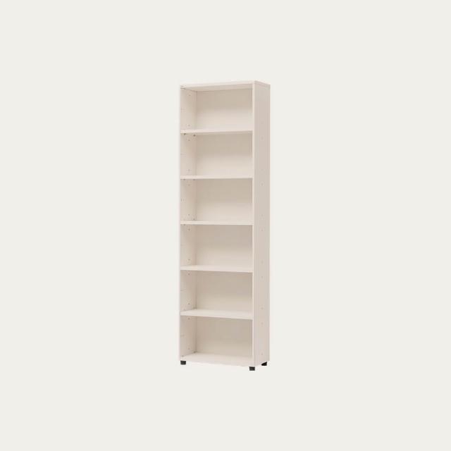 【iloom 怡倫家居】EDDI 600型6層收納櫃未含門板 兩色可選(書櫃 書架 雙層書架 兒童書架 收納櫃 櫃子)