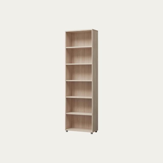 【iloom 怡倫家居】EDDI 600型6層收納櫃未含門板 兩色可選(書櫃 書架 雙層書架 兒童書架 收納櫃 櫃子)