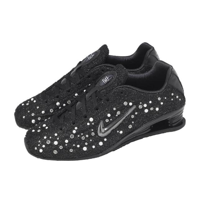 【NIKE 耐吉】休閒鞋 Wmns Shox Z 女鞋 黑 白 馬年限定 珍珠水鑽 緩衝 IQ1157-010