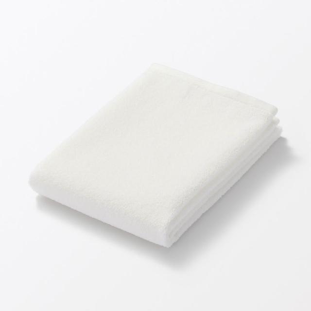【MUJI 無印良品】柔軟薄型小浴巾(柔白/灰色/墨灰/米色/藍色)