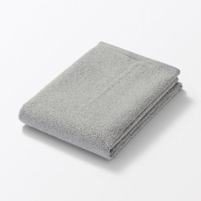 【MUJI 無印良品】柔軟薄型小浴巾(柔白/灰色/墨灰/米色/藍色)