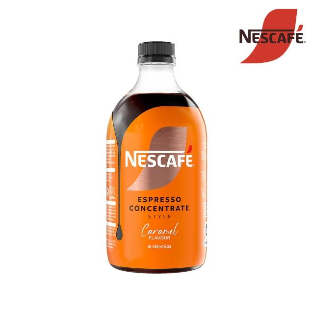 【NESCAFE 雀巢咖啡】Nescafe Espresso濃縮咖啡液 義式濃縮 500ml (無糖黑、焦糖)咖啡球