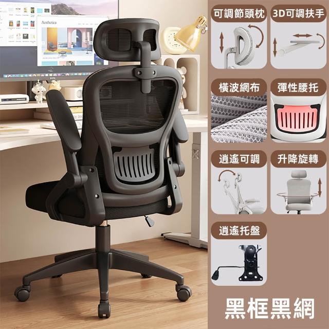 【小不記】多功能90°翻轉扶手 可調式4D扶手-人體工學椅（電競椅/辦公椅/電腦椅/書桌椅）