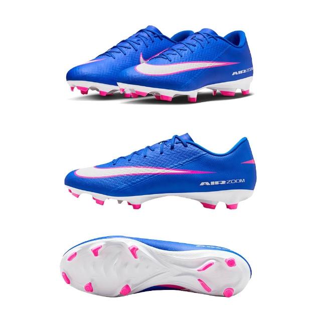 【NIKE 耐吉】足球鞋 VAPOR PHANTOM TIEMPO SUPERFLY 男鞋 支撐 有釘 平底 室內 草地 人工草皮 碎釘